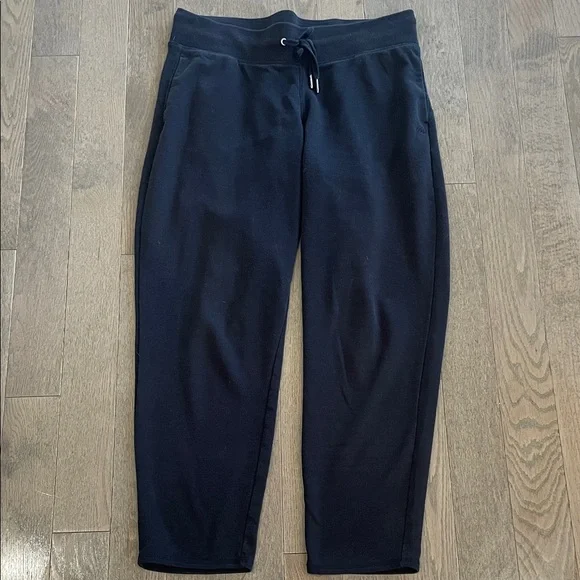 Womanโs Black Jogger Pants - Picture 2 of 9